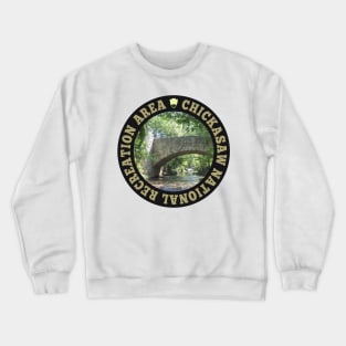 Chickasaw National Recreation Area circle Crewneck Sweatshirt